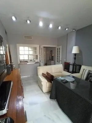 Zona de estar de Cozy apartment & free parking