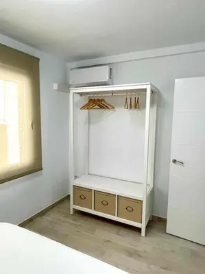 Cama o camas de una habitación en Piso Azonaicas Centro Tendillas