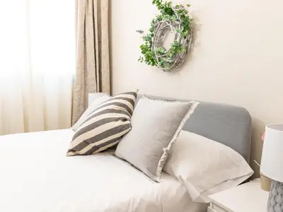 Cama o camas de una habitación en Tejares Suite Cordoba