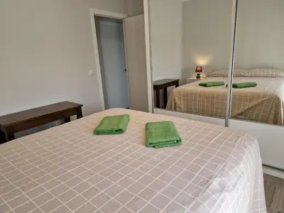 Cama o camas de una habitación en DS Ribera, con aparcamiento opcional