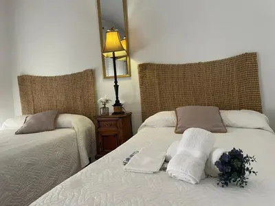 Cama o camas de una habitación en La Casa de Tente