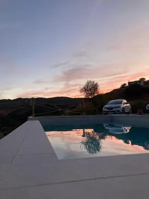 Paisaje cerca de esta villa