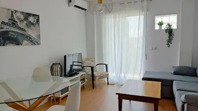 Zona de estar de Selecta 3 dormitorios junto a Sanchez Pizjuan