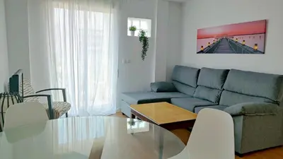 Zona de estar de Selecta 3 dormitorios junto a Sanchez Pizjuan