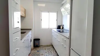 Una cocina o zona de cocina en Selecta 3 dormitorios junto a Sanchez Pizjuan