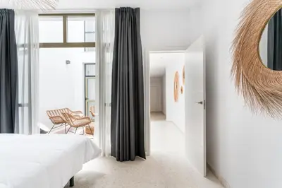 Cama o camas de una habitación en Veoapartment Casa Pedro