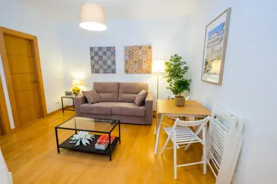 Zona de estar de Castellar Centro Apartment