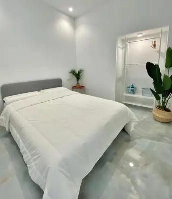 Cama o camas de una habitación en Apartamento Isasa