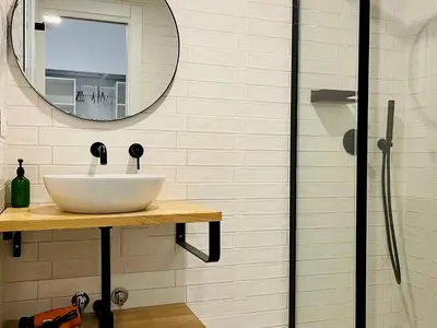 Un baño de Modern apartment in the city centre, La Alameda