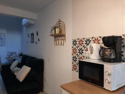 Una cocina o zona de cocina en San Amador