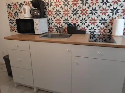 Una cocina o zona de cocina en San Amador