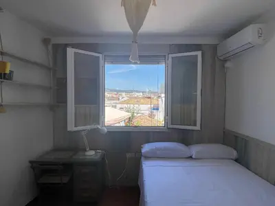 Cama o camas de una habitación en Apartamento El Huerto de Orive