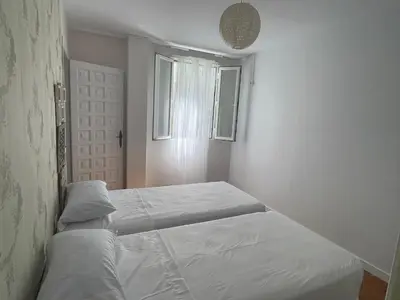 Cama o camas de una habitación en Apartamento El Huerto de Orive