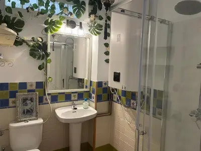 Un baño de Apartamento El Huerto de Orive