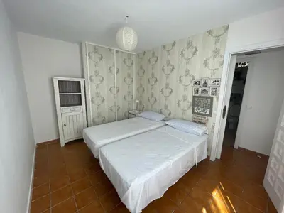 Cama o camas de una habitación en Apartamento El Huerto de Orive