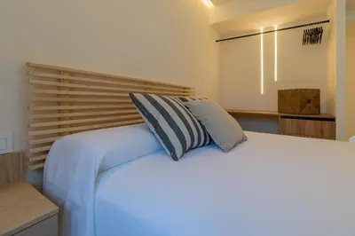 Cama o camas de una habitación en Madera Negra
