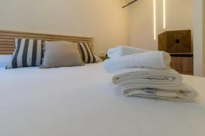 Cama o camas de una habitación en Madera Negra