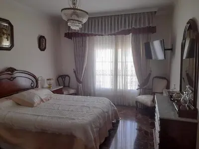Cama o camas de una habitación en Piso en Montillana
