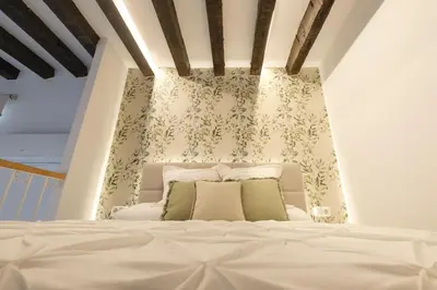 Cama o camas de una habitación en Precioso Loft en Centro Histórico de Córdoba.