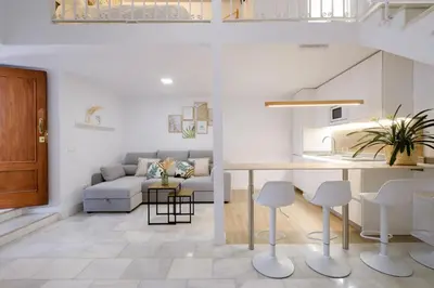 Zona de estar de Precioso Loft en Centro Histórico de Córdoba.