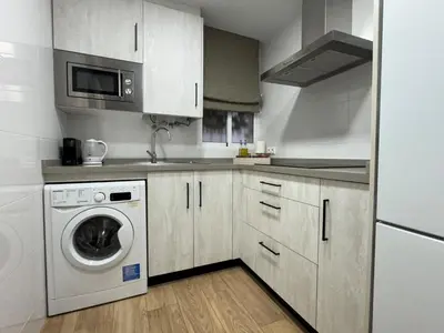 Una cocina o zona de cocina en El Rincón de Candela - Apartamento Centro de Córdoba