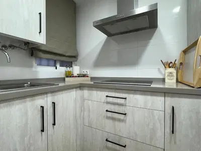 Una cocina o zona de cocina en El Rincón de Candela - Apartamento Centro de Córdoba