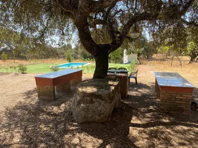 Jardín al aire libre en Casa Valdevientos Alojamiento Rural