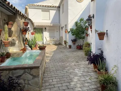 Jardín al aire libre en ALOJAMIENTO RURAL EL CARRIL