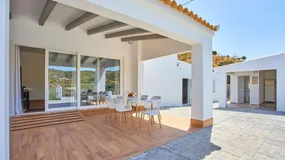 Un balcón o terraza de Villa Vista Hermosa Olvera by Ruralidays