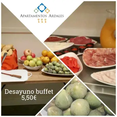 Comida en o cerca de este apartamento