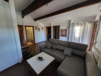 Zona de estar de Casa Madera Urbanizacion Socorro