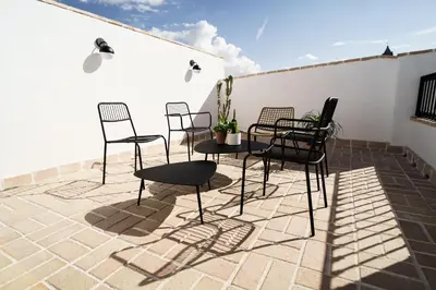 Un balcón o terraza de La Casa del Arte