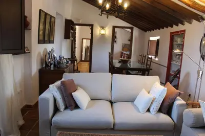 Zona de estar de Casa Rural Faltriquera Setenil