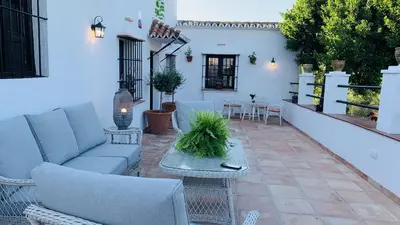 Zona de estar de Casa Rural Faltriquera Setenil
