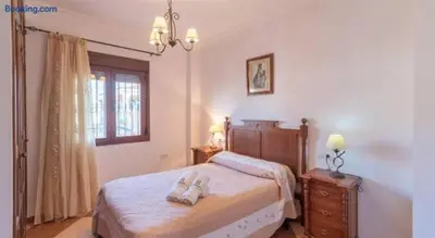 Cama o camas de una habitación en Villa Antonia