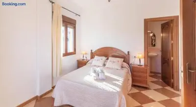 Cama o camas de una habitación en Villa Antonia