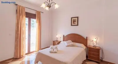 Cama o camas de una habitación en Villa Antonia