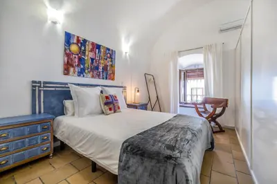 Cama o camas de una habitación en Luxury Cister Duplex Apartment