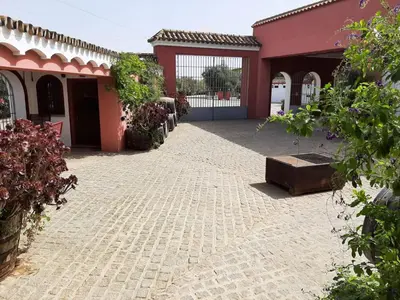 Jardín al aire libre en Finca Rural La Cañera 16 huéspedes
