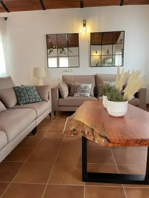 Zona de estar de Casa rural La Alcaparra