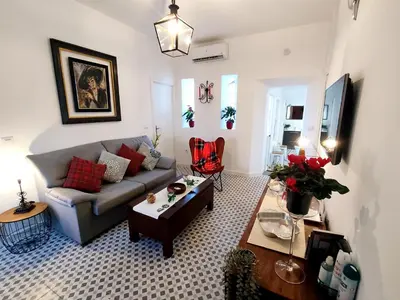 Zona de estar de Munigua House