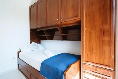 Cama o camas de una habitación en Sevillano apto en Centro cerca de Santa Justa