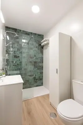 Un baño de Loft en Centro Histórico con bicis gratis
