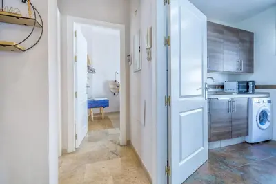 Una cocina o zona de cocina en El descanso del almorávide