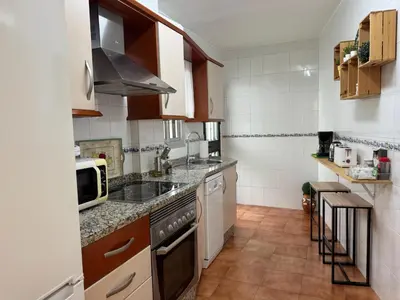 Una cocina o zona de cocina en El rincón de Jesús y Loli