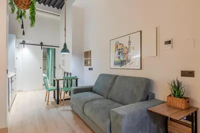 Zona de estar de Berenguela Setas Lofts