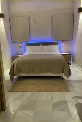 Cama o camas de una habitación en LA POSADA DEL LIMONERO