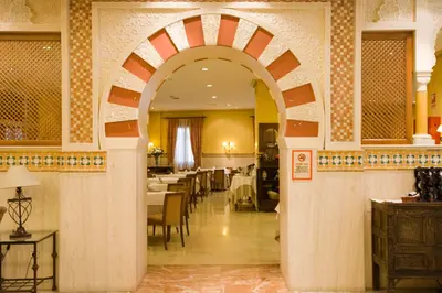Un restaurante o sitio para comer en Eurostars Maimonides