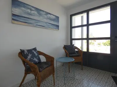 Zona de estar de Casa Alegría