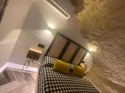 Zona de estar de Casa Rural Bajo la Alcazaba
